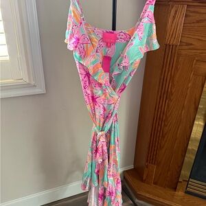 Lilly Pulitzer Fontaine Wrap Dress